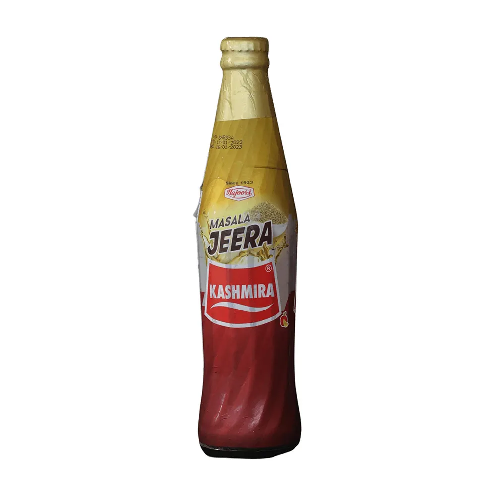 Kashmira Jeera soda glass bottle - 300ml x 12