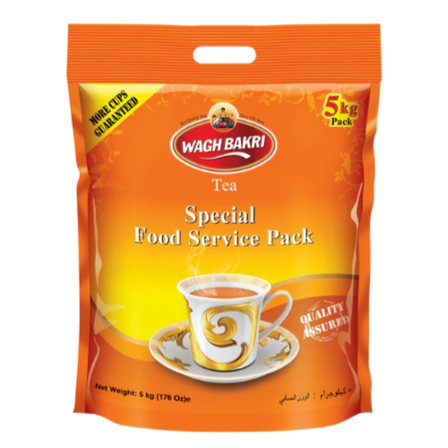 Wagh Bakri Special food serve pack - 5kg x 4