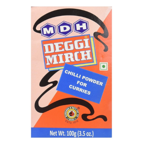 MDH Deggi Mirch masala - 100gm x 60, Sleeve 10