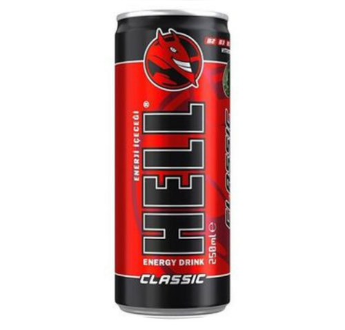 Hell energy drink can - 250ml x 24
